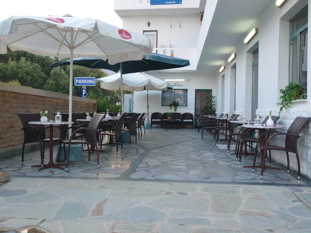 Serifos Beach Hotel Livadi  Bagian luar foto